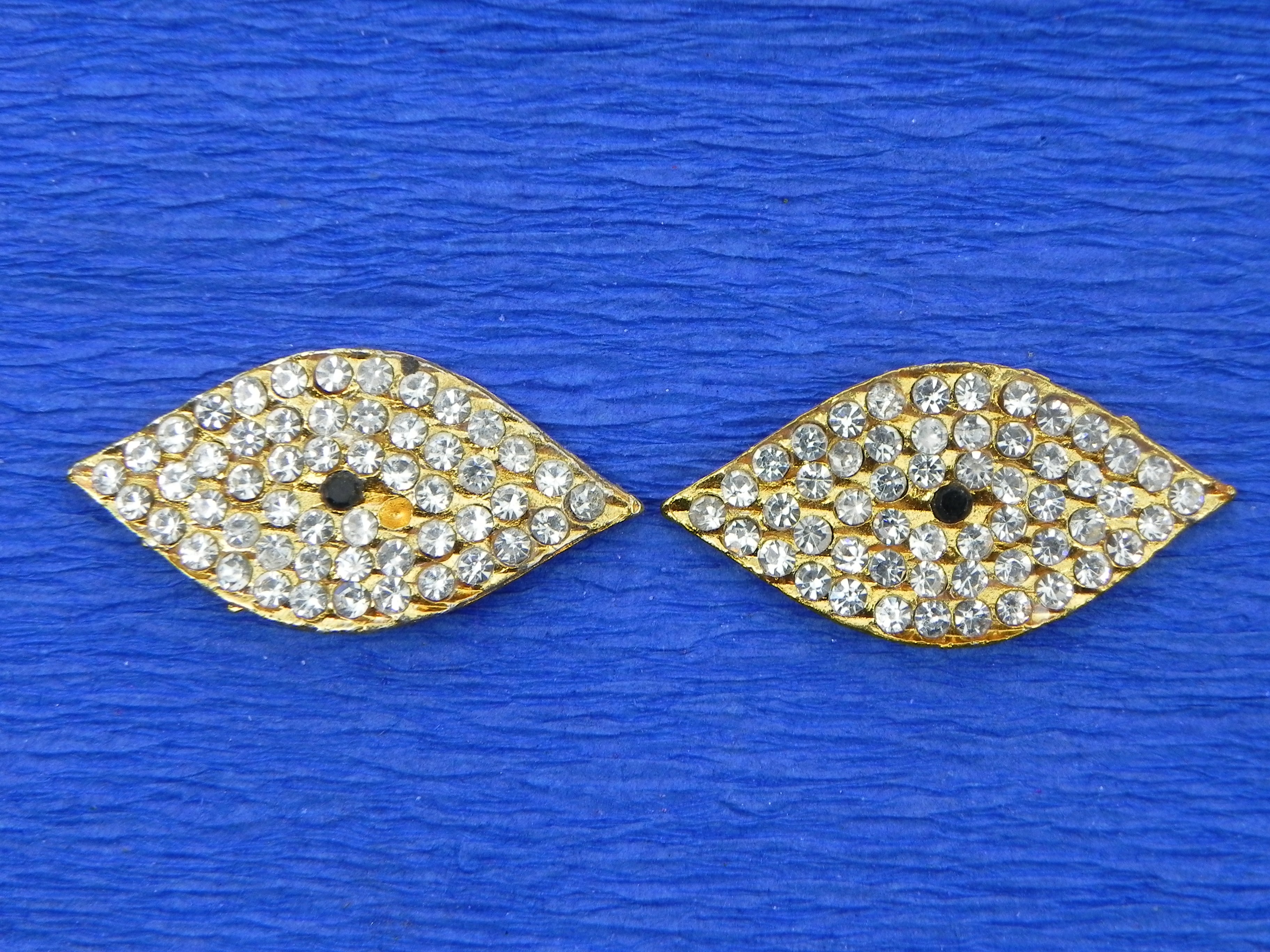 Handmade Silver Diamond-Shape Post Earrings
